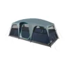 Coleman Sunlodge™ 10-Person Camping Tent, Blue Nights -Coleman 10P20CABIN20CONVENTIONAL Blue20Nights 3 Front Angle Fly20On Windows20Down Room20Divider20Open