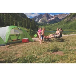Coleman 6-Person Montana™ Cabin Camping Tent With Extended Awning -Coleman 2000001593 LS