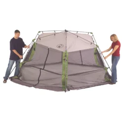 Coleman 15 X 13 Screened Canopy Sun Shelter With Instant Setup 10 Coleman 15 X 13 Screened Canopy Sun Shelter With Instant Setup -Coleman 2000004414 Inset2