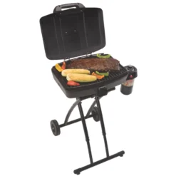 Coleman Road Trip Sportster® Propane Gas Grill 17 Coleman Road Trip Sportster® Propane Gas Grill -Coleman 2000010587 SB10 WithFood