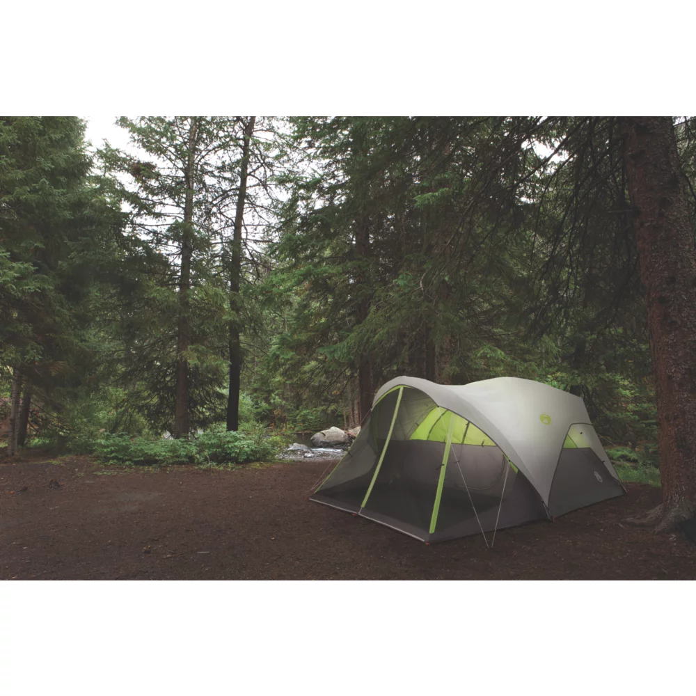 Coleman 6-Person Steel Creek™ Fast Pitch™ Dome Camping Tent With Screen Room, Green 9 Coleman 6-Person Steel Creek™ Fast Pitch™ Dome Camping Tent With Screen Room, Green - Image 7