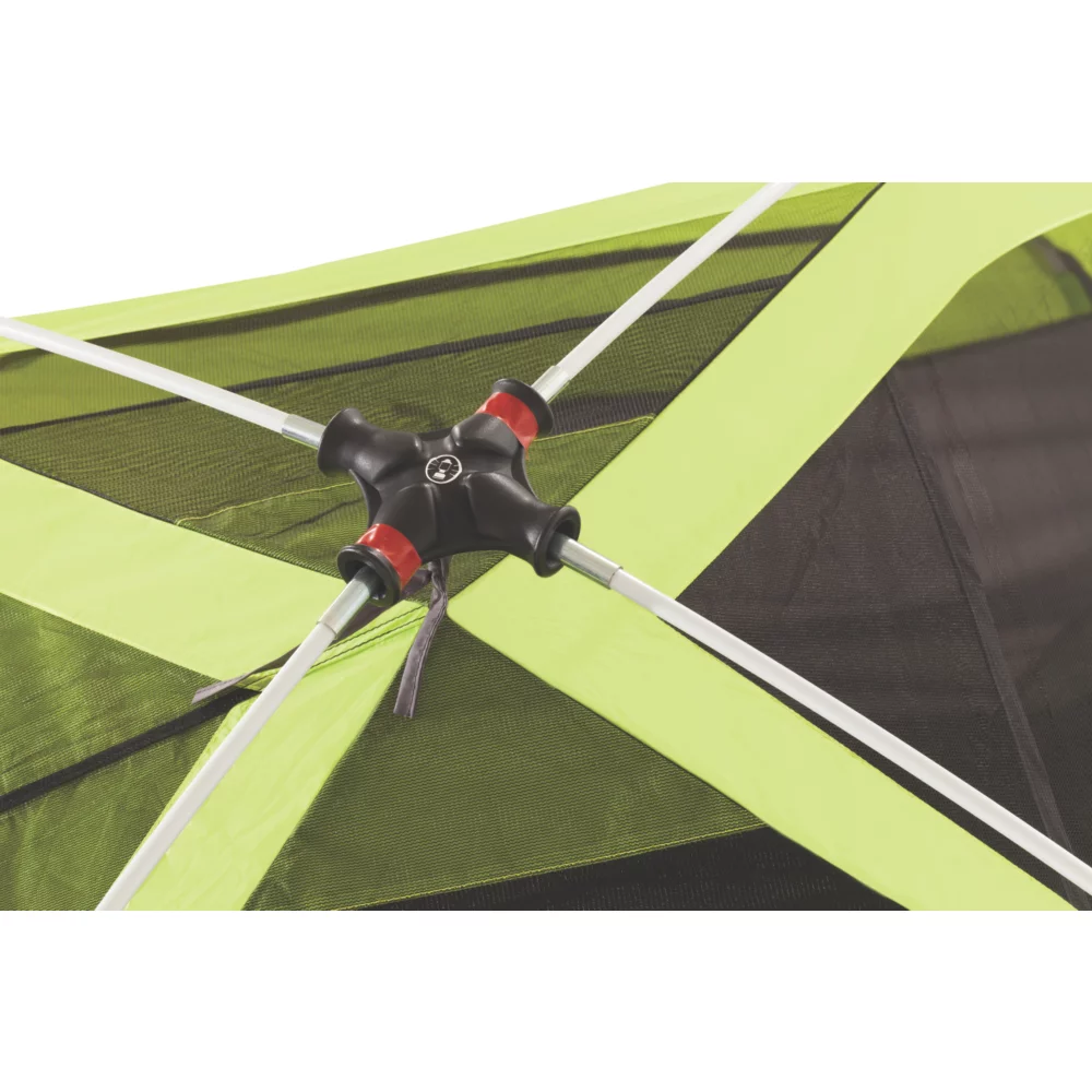 Coleman 6-Person Steel Creek™ Fast Pitch™ Dome Camping Tent With Screen Room, Green 7 Coleman 6-Person Steel Creek™ Fast Pitch™ Dome Camping Tent With Screen Room, Green - Image 5