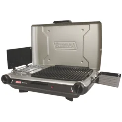 Coleman Deluxe Tabletop Propane 2-in-1 Grill/Stove, 2-Burner -Coleman 2000020925 r 03