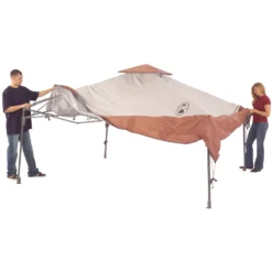 Coleman 13 X 13 Canopy Sun Shelter, Khaki -Coleman 2000023972 Step2