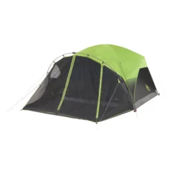 Coleman 6-Person Dark Room Fast Pitch Dome Tent With Screen Room -Coleman 2000024290 coleman darkroom tent 6person angle201