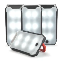 Coleman Quad® Pro 800L LED Lantern -Coleman 2000030727 coleman lantern quad pro multi panel c004 red straight on 2