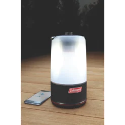 Coleman 360° Sound And Light Lantern -Coleman 2000033083 coleman ozark 360 lantern in use