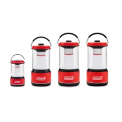 Coleman 600 Lumens LED Lantern With BatteryGuard™ -Coleman 2000033985 2000033984 2000033987 2000033986 coleman elights lantern batteryguard all sizes red light off straight on