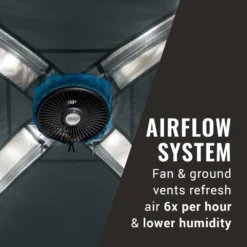 Coleman OneSource™ Rechargeable 4-Person Camping Dome Tent With Airflow System & LED Lighting -Coleman 2000035457 OneSource ATF 3 1