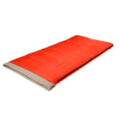 Coleman Oak Point™ 30 Big And Tall Sleeping Bag, Orange -Coleman 2000035890 Coleman 2020 US Angled RET Closed20sleeping20bag