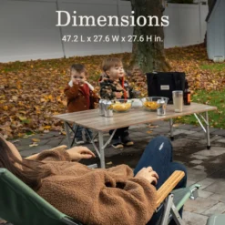 Coleman Living Collection Folding Table -Coleman 2149987 LivingCollection FoldingTable ATF5