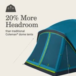 Coleman Skydome™ 6-Person Screen Room Camping Tent With Dark Room™ Technology 15 Coleman Skydome™ 6-Person Screen Room Camping Tent With Dark Room™ Technology -Coleman 2155647 ATF5