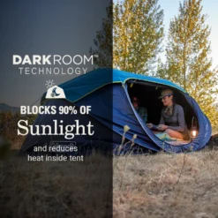Coleman 4-Person Camp Burst™ Pop-Up Tent With Dark Room™ Technology -Coleman 2155649 ATF3
