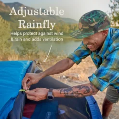 Coleman 4-Person Camp Burst™ Pop-Up Tent With Dark Room™ Technology -Coleman 2155649 ATF4