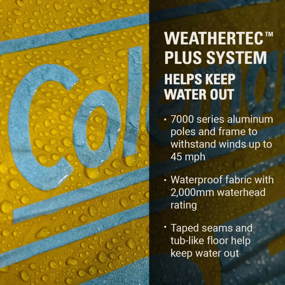 Coleman PEAK1™ 4-Person Dome Tent 4 Coleman PEAK1™ 4-Person Dome Tent - Image 2