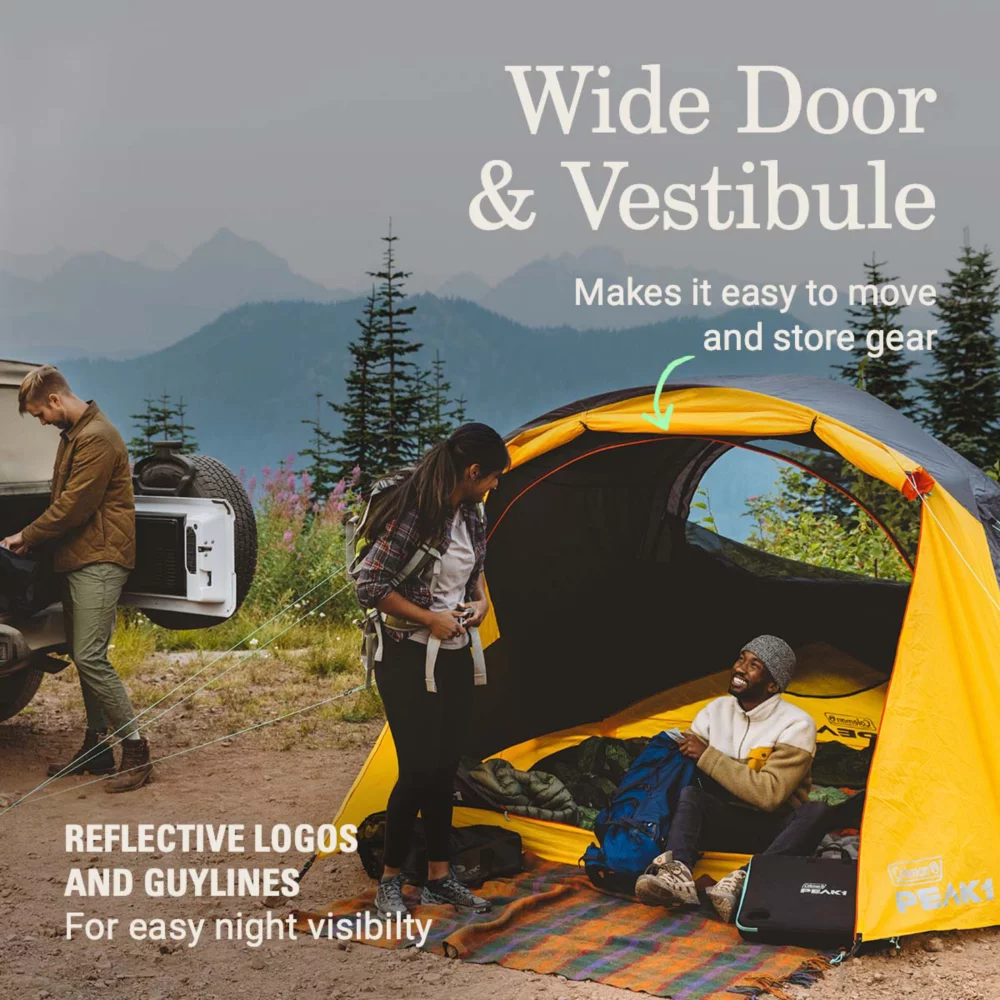 Coleman PEAK1™ 4-Person Dome Tent 6 Coleman PEAK1™ 4-Person Dome Tent - Image 4