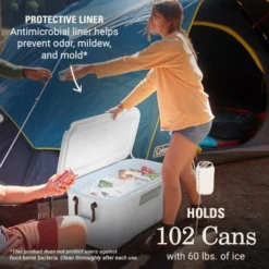 Coleman Atlas Series 120-Quart Marine Cooler -Coleman 2156051 ATF5 1