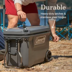 Coleman Convoy™ Series 65-Quart Cooler With Wheels -Coleman 2156115 ATF4