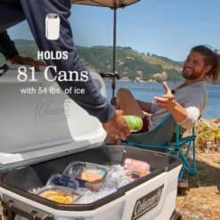 Coleman Convoy™ Series 100-Quart Cooler With Wheels -Coleman 2156118 ATF5