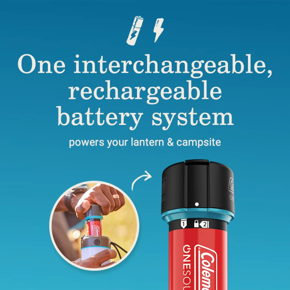 Coleman OneSource Rechargeable 200 Lumens Lantern 4 Coleman OneSource Rechargeable 200 Lumens Lantern - Image 2