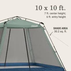 Coleman Skylodge™ 10 X 10 Instant Screen Canopy Tent -Coleman 2156423 ShelterSkylodgeScreenhouse 10x10 ATF6