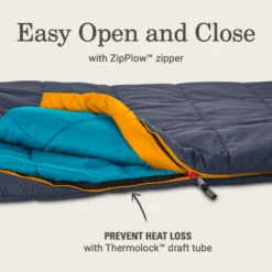 Coleman Big Bay™ 20° Big & Tall Contour Sleeping Bag -Coleman 2158165 ATF5