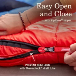 Coleman Tidelands™ 40° Mummy Sleeping Bag -Coleman 2158201 ATF4