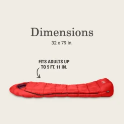 Coleman Tidelands™ 40° Mummy Sleeping Bag -Coleman 2158201 ATF5
