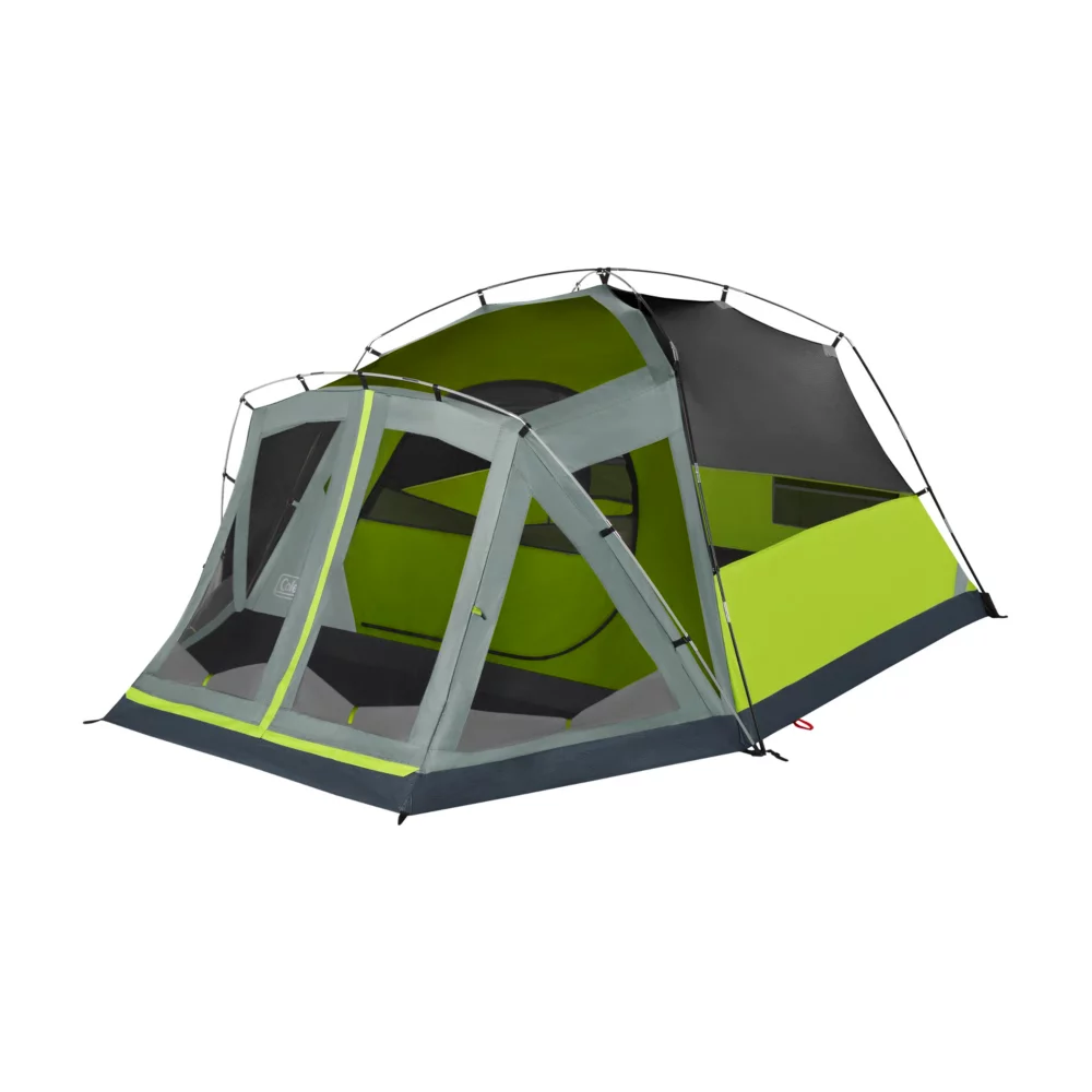 Coleman Skydome™ 4-Person Camping Tent With Screen Room, Rock Grey 8 Coleman Skydome™ 4-Person Camping Tent With Screen Room, Rock Grey - Image 7