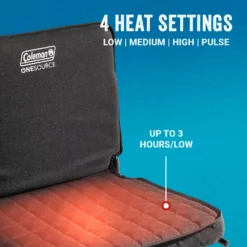 Coleman OneSource™ Heated Stadium Seat With Rechargeable Battery -Coleman Coleman 2000037150 OneSource HeatedStadiumSeat ATF3