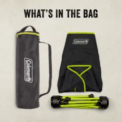 Coleman Mantis Space-Saving Full-Size Low-Profile Chair -Coleman Coleman 2000037227 LowProfileChair ATF8