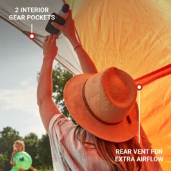 Coleman Skyshade™ Large Compact Beach Shade, Tiger Lily 14 Coleman Skyshade™ Large Compact Beach Shade, Tiger Lily -Coleman Coleman 2000037510 Skyshade TigerLily Large ATF6