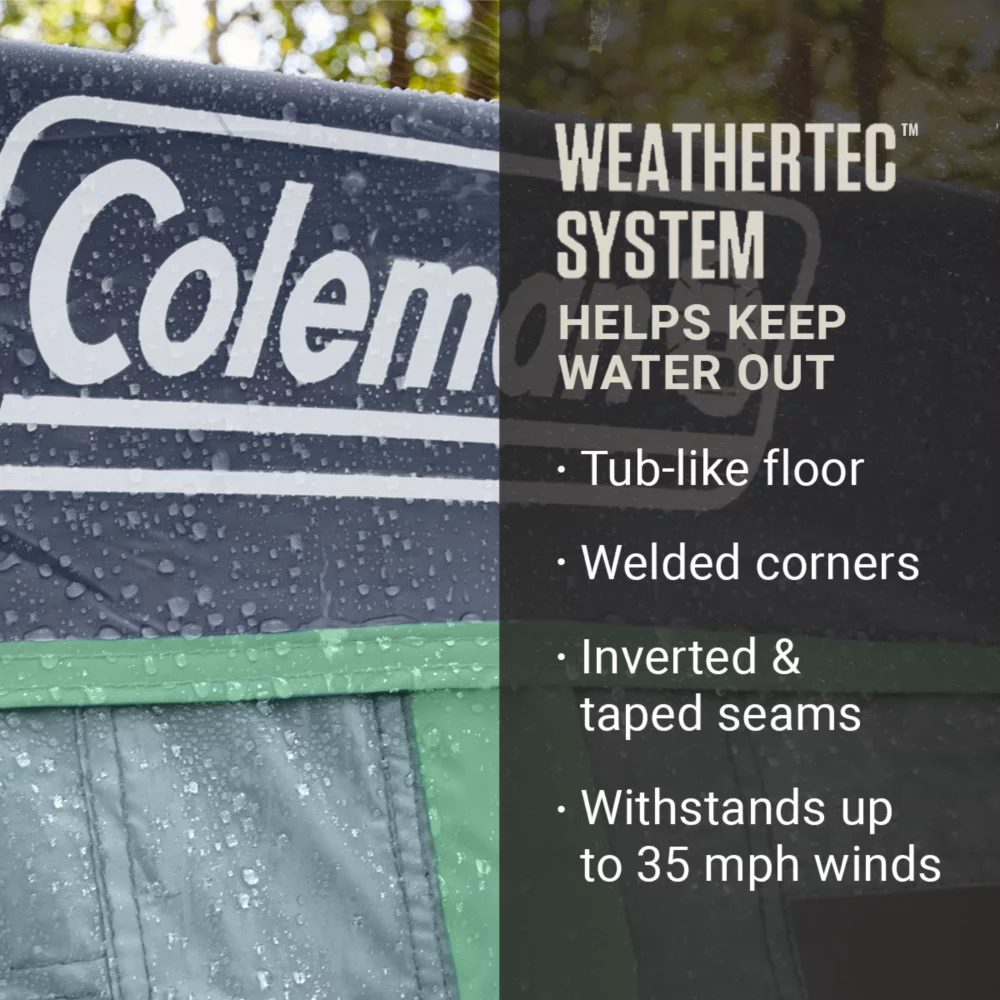 Coleman Skylodge™ 10-Person Instant Camping Tent With Screen Room, Blue Nights 6 Coleman Skylodge™ 10-Person Instant Camping Tent With Screen Room, Blue Nights - Image 4