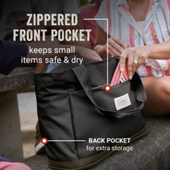 Coleman Outlander™ 20-Can Soft Cooler Tote -Coleman Coleman 2000037591 Outlander Black 20Can ATF4