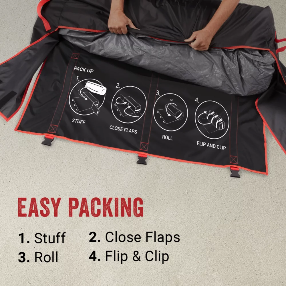 Coleman Skylodge™ 12-Person Instant Camping Tent, Blackberry 8 Coleman Skylodge™ 12-Person Instant Camping Tent, Blackberry - Image 6