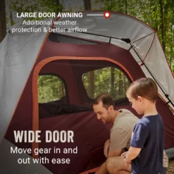 Coleman Skylodge™ 4-Person Instant Camping Tent, Blackberry -Coleman Coleman 2000038277 Skylodge Instant 4P ATF4