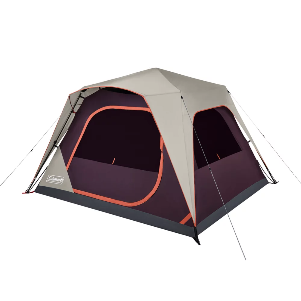 Coleman Skylodge™ 6-Person Instant Camping Tent, Blackberry 3 Coleman Skylodge™ 6-Person Instant Camping Tent, Blackberry