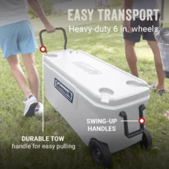 Coleman 316 Series™ 100-Quart Marine Wheeled Cooler -Coleman Coleman 316 Series 100QT Marine ATF3