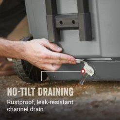 Coleman 316 Series™ 65-Quart Wheeled Cooler -Coleman Coleman 316 Series 65QT Rock ATF7