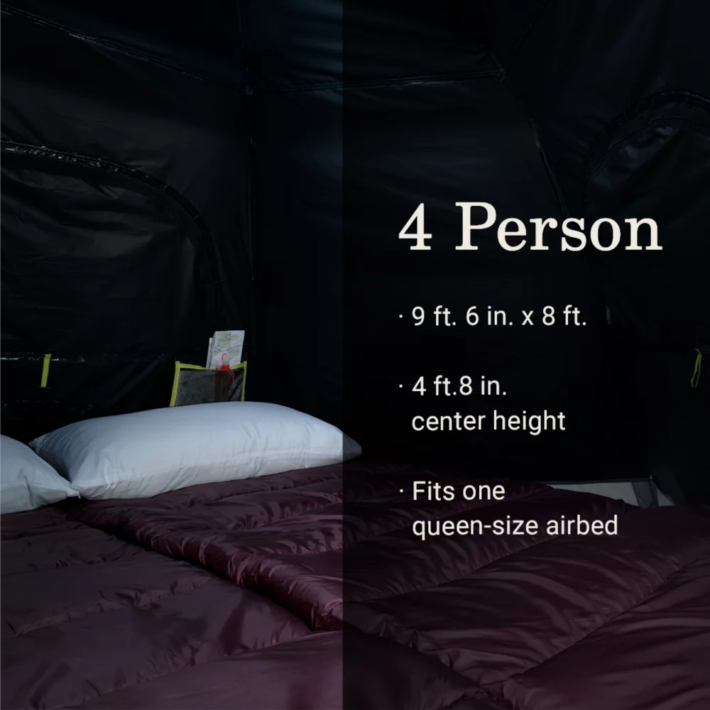 Coleman® Camp Burst™ 4-Person Dark Room™ Camping Tent 8 Coleman® Camp Burst™ 4-Person Dark Room™ Camping Tent - Image 6