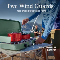 Coleman Cascade™ 222 2-Burner Camping Stove -Coleman Coleman Cascade 222 2BurnerCampingStove ATF5