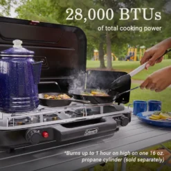 Coleman Classic 3-Burner Camping Stove -Coleman Coleman Classic 3BurnerCampingStove ATF7