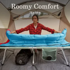 Coleman Flatlands™ 40°F Sleeping Bag -Coleman Coleman Flatlands SleepingBags 40F MediterraneanBlue ATF5