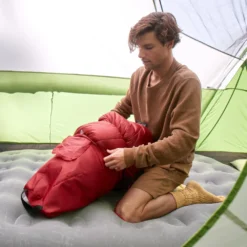 Coleman Flatlands™ 45°F Big & Tall Sleeping Bag -Coleman Coleman Flatlands SleepingBags 45F Red BT ATF6
