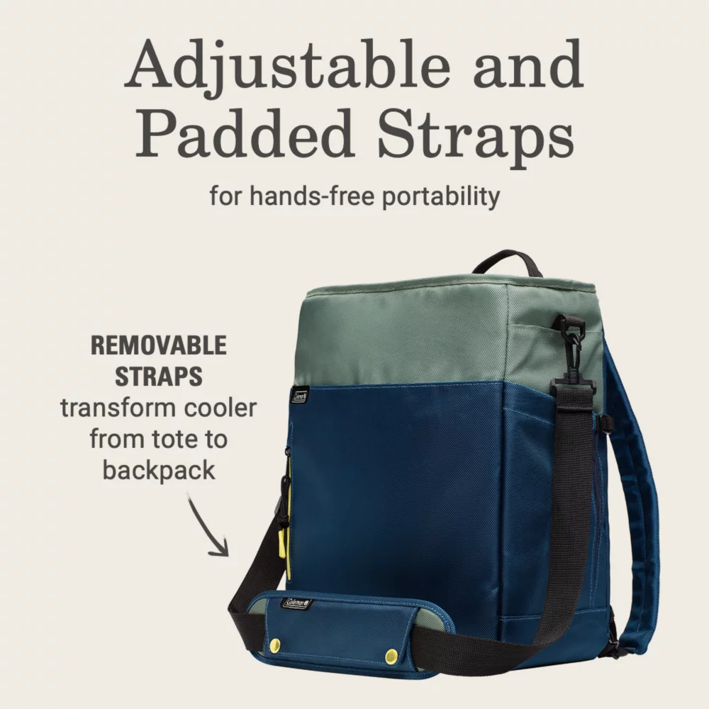 Coleman MoRph™ 24-Can Convertible Soft-Sided Cooler Totepack 4 Coleman MoRph™ 24-Can Convertible Soft-Sided Cooler Totepack - Image 2