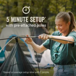 Coleman Skydome™ 8-Person Camping Tent XL, Blue Nights 12 Coleman Skydome™ 8-Person Camping Tent XL, Blue Nights -Coleman Coleman Skydome XL 8P BlueNights ATF2 1