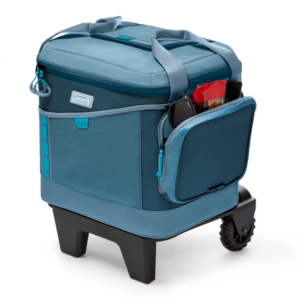 Coleman SPORTFLEX™ 42-Can Soft Cooler With Wheels, Ocean 7 Coleman SPORTFLEX™ 42-Can Soft Cooler With Wheels, Ocean - Image 5