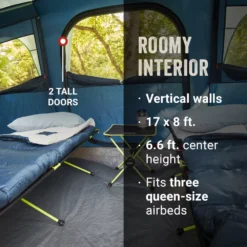 Coleman Sunlodge™ 10-Person Camping Tent, Blue Nights 12 Coleman Sunlodge™ 10-Person Camping Tent, Blue Nights -Coleman Coleman Sunlodge 2000037536 10P BlueNights ATF3 2