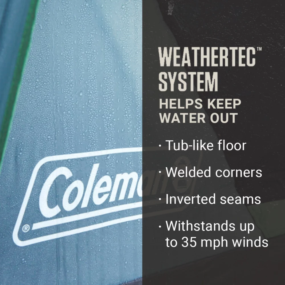 Coleman Sunlodge™ 10-Person Camping Tent, Blue Nights 6 Coleman Sunlodge™ 10-Person Camping Tent, Blue Nights - Image 4