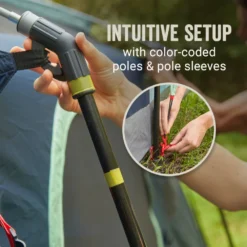 Coleman Sunlodge™ 8-Person Camping Tent, Blue Nights -Coleman Coleman Sunlodge BlueNights ATF2 2